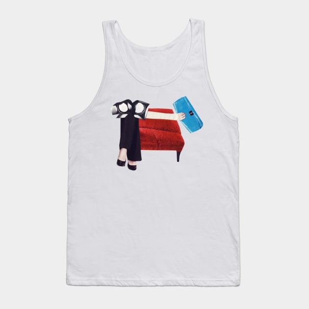 Hollywood Dressing Room Tank Top by Luca Mainini